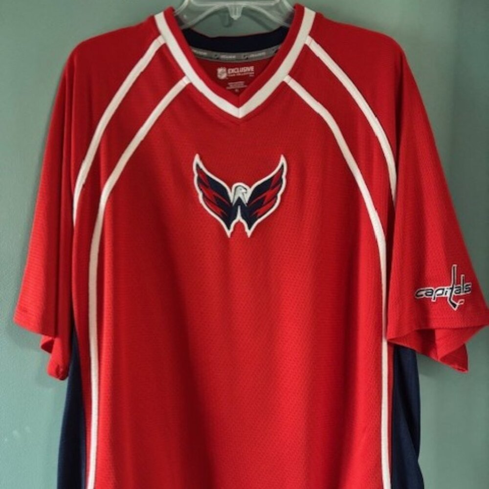 NHL Exclusive Club Red Collection Short Sleeve Jersey XL Shirt Hockey Limited Ed